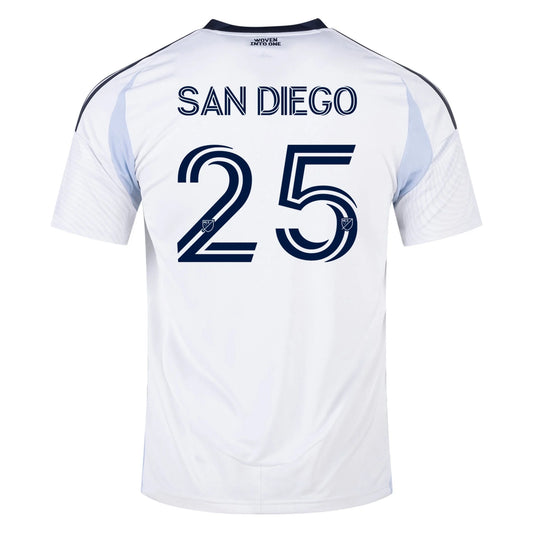 Replica adidas San Diego San Diego FC Away Jersey 25/26