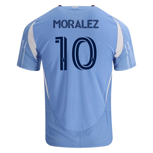 Authentic adidas Moralez New York City FC Home Jersey 2026