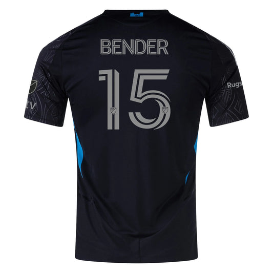 Authentic adidas Bender Charlotte FC Away Jersey 25/26